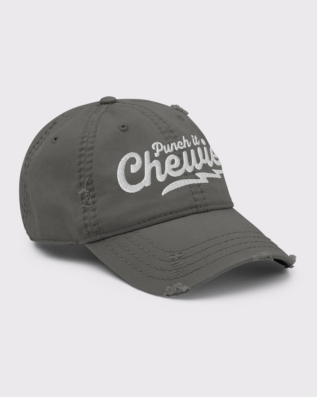 The Punch Distressed Dad Hat