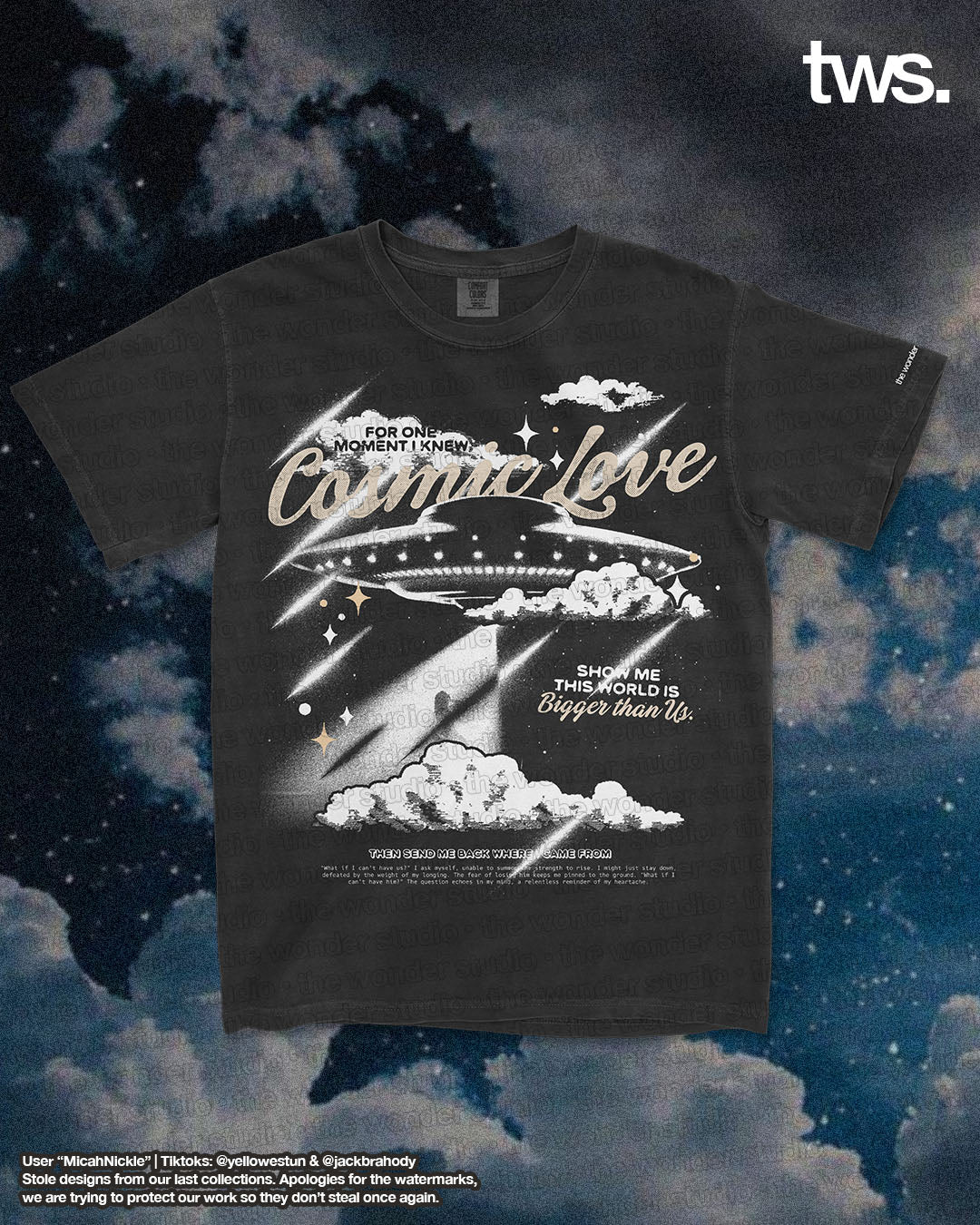 The Cosmic Love Tee