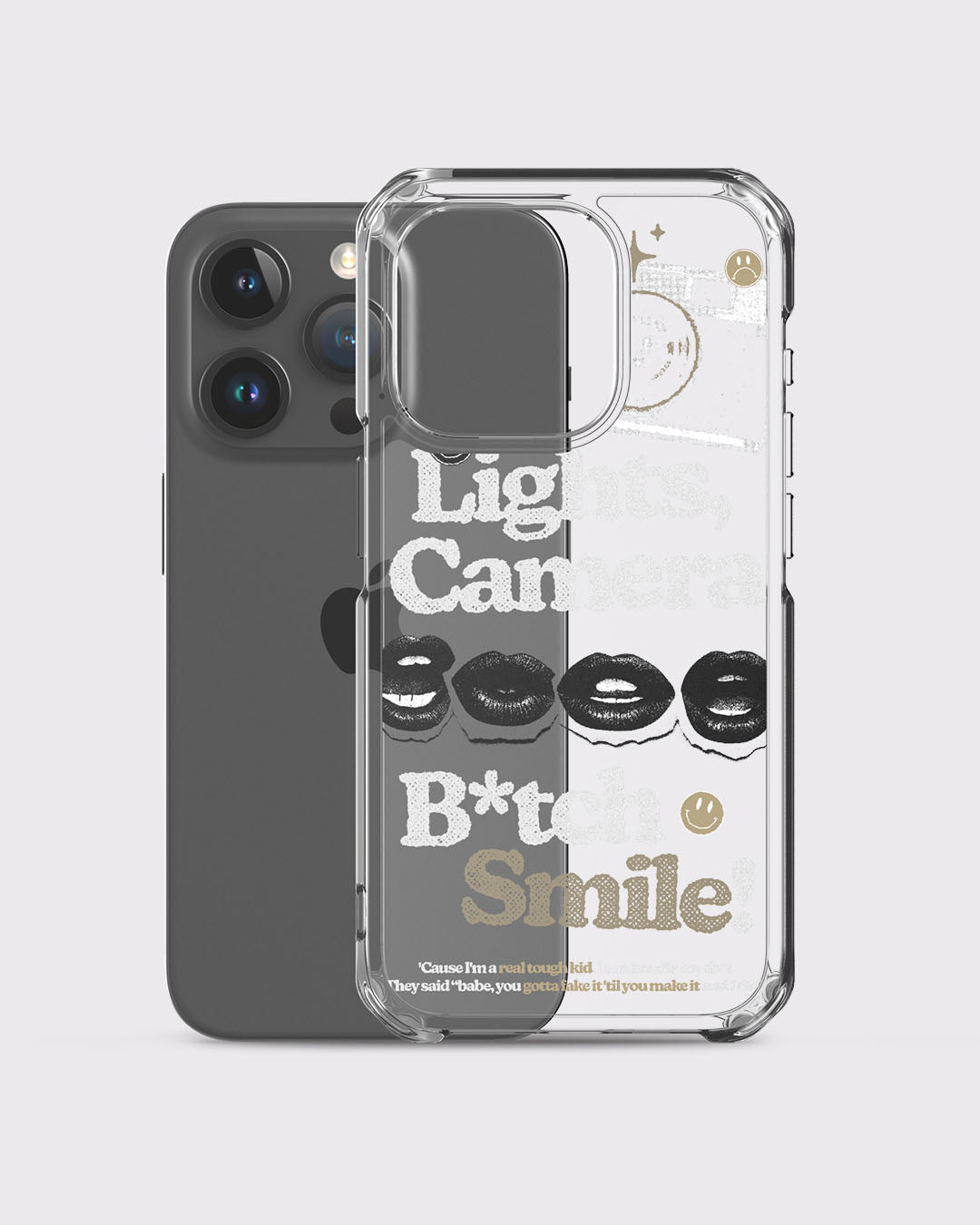 The Smile Clear Case