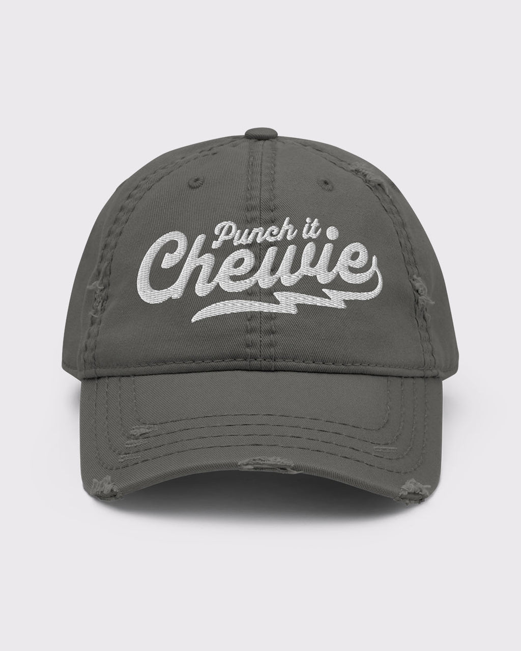 The Punch Distressed Dad Hat