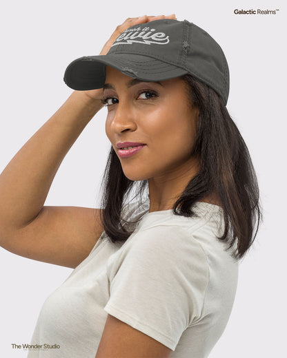 The Punch Distressed Dad Hat
